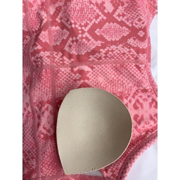 Nova sport Women Pink Snake Print Bodysuit Size S - Picture 8 of 8